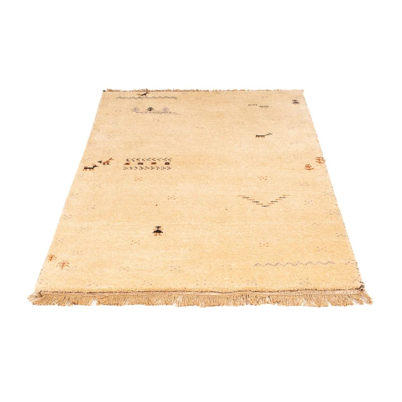 Gabbeh Teppich - Indus - 90 x 160 cm - beige