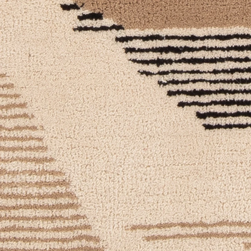 Wollteppich 60x90cm - beige