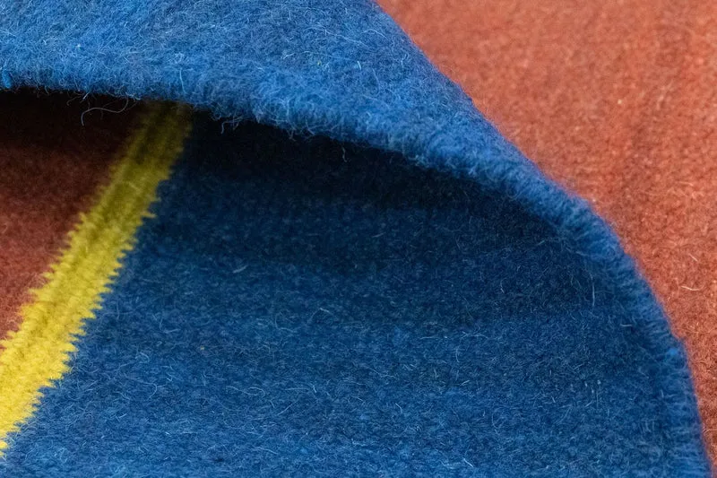 Kelim Modern Teppich 140x200cm - orange