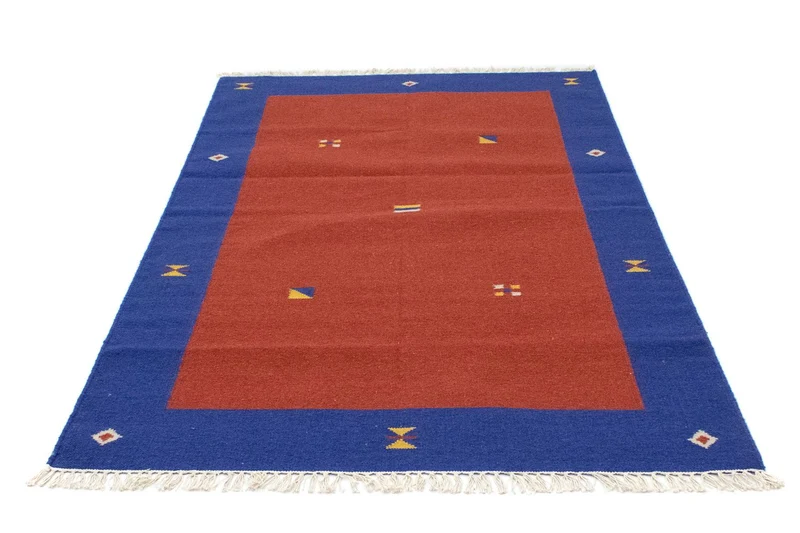 Kelim Modern Teppich 120x180cm - rot
