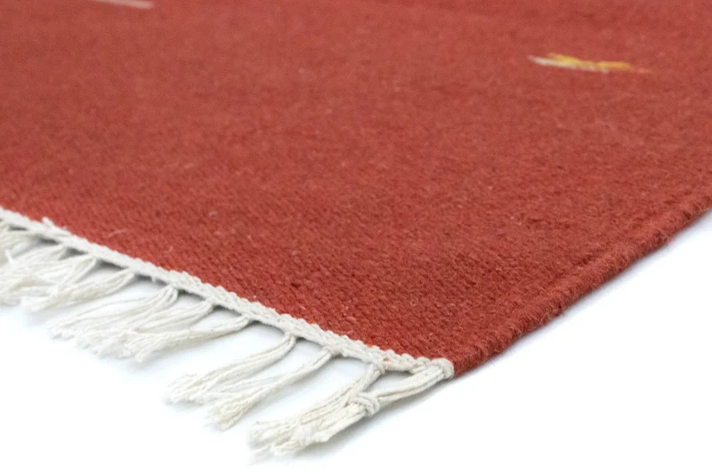 Kelim Modern Teppich 120x180cm - rot