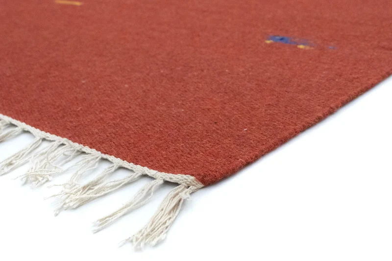 Kelim Modern Teppich 120x180cm - rot