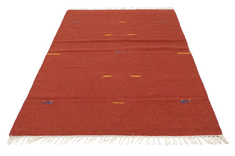 Kelim Modern Teppich 120x180cm - rot