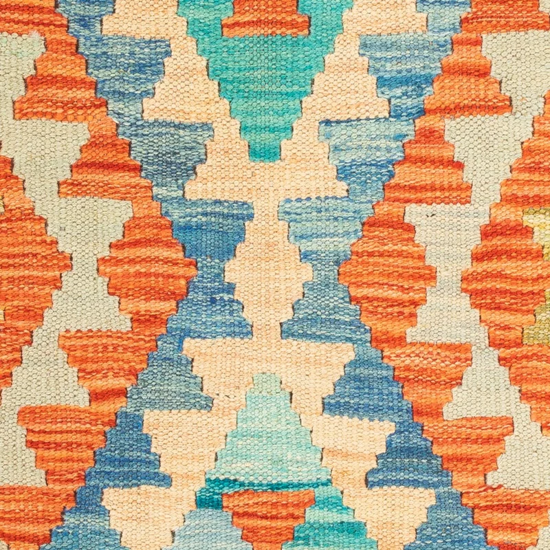 Kelim Teppich - Splash - 63 x 89 cm - mehrfarbig
