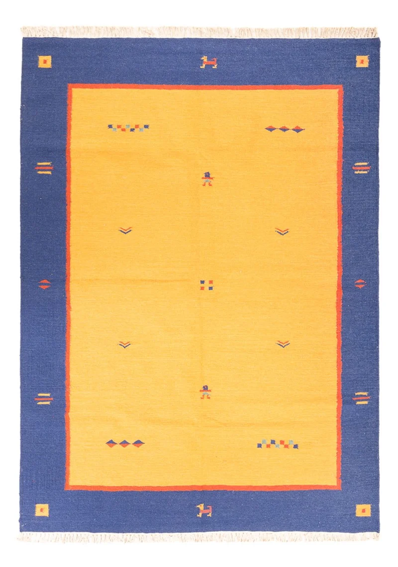 Kelim Modern Teppich 170x240cm - mehrfarbig