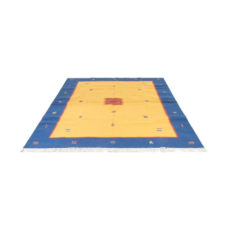 Kelim Modern Teppich 170x240cm - mehrfarbig