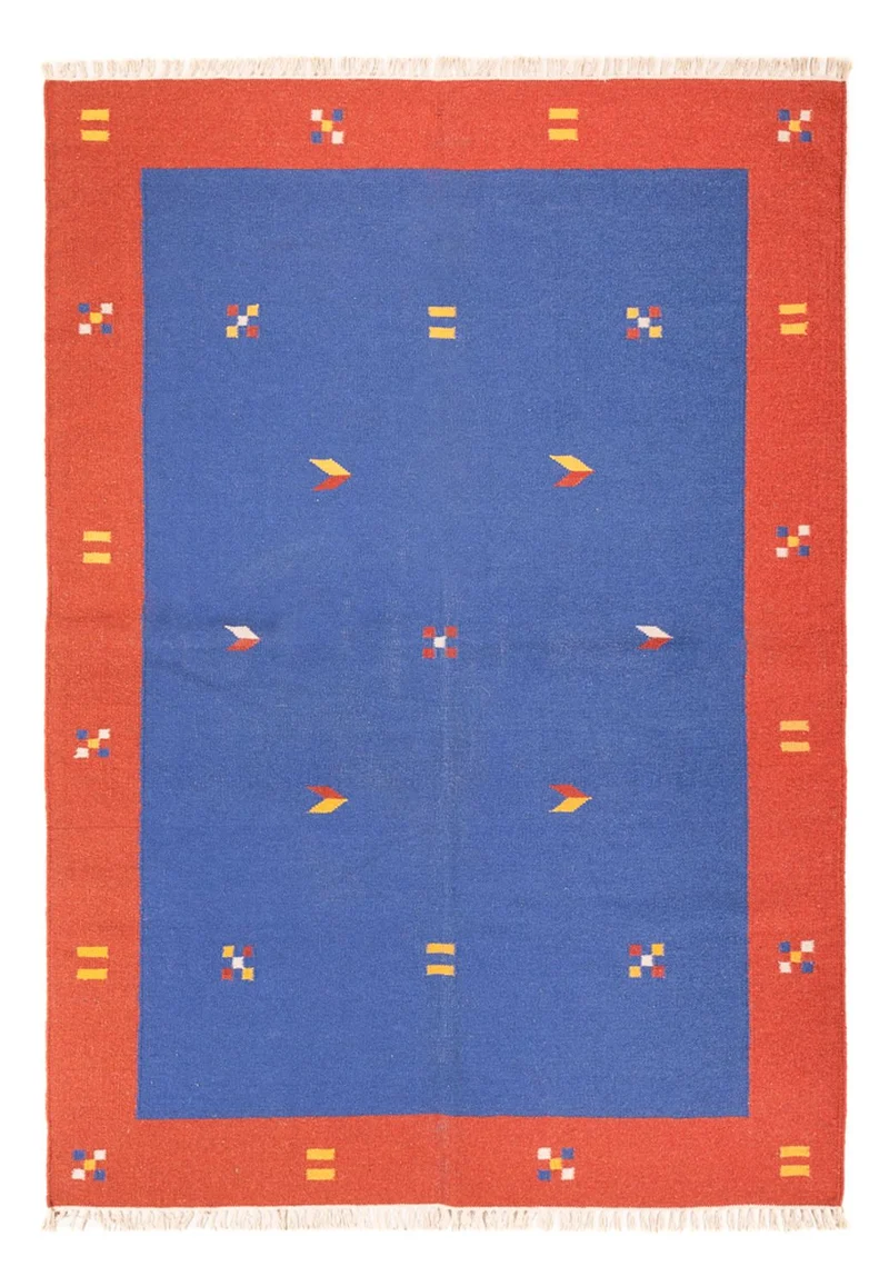 Kelim Modern Teppich 170x240cm - mehrfarbig