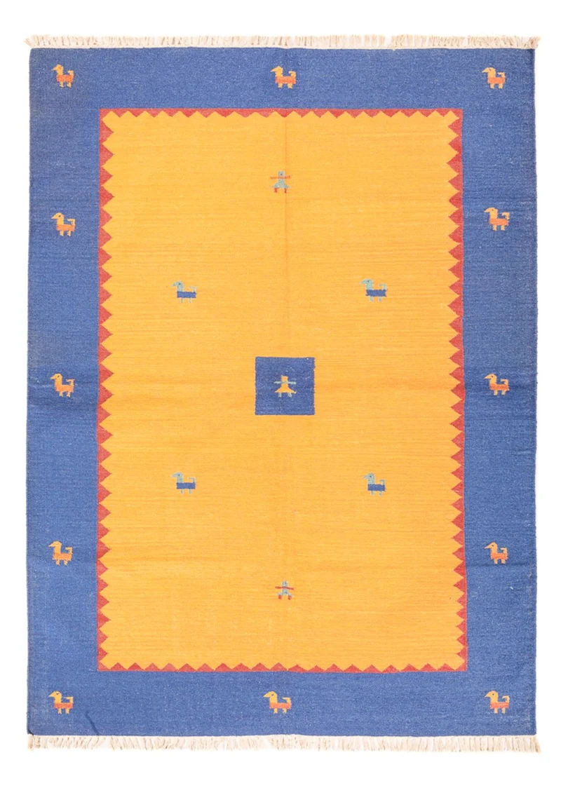 Kelim Modern Teppich 170x240cm - mehrfarbig