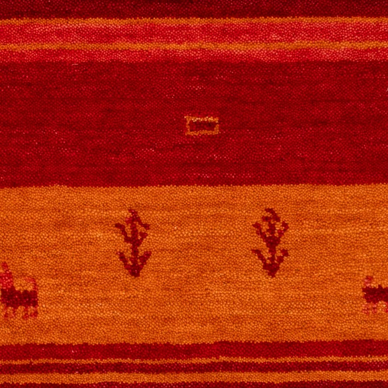 Gabbeh Teppich - Softy - 60 x 90 cm - rot