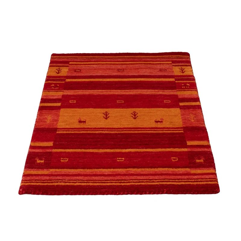 Gabbeh Teppich - Softy - 60 x 90 cm - rot