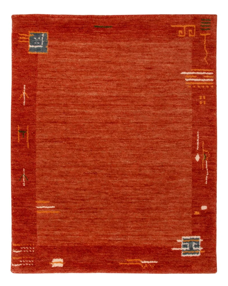 Gabbeh Teppich - Softy - 60 x 90 cm - rot