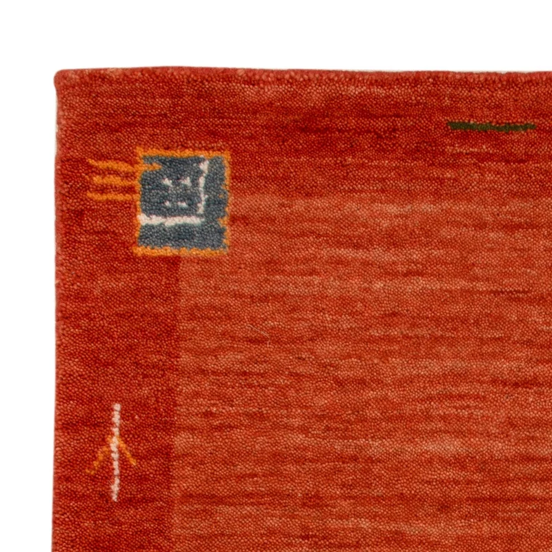 Gabbeh Teppich - Softy - 60 x 90 cm - rot