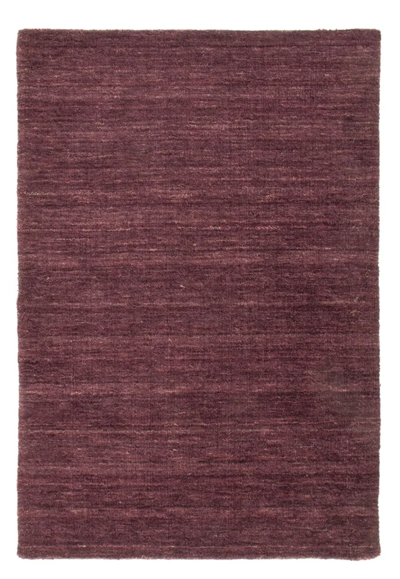 Loribaft Loom Teppich 60x90cm - Wollteppich - lila