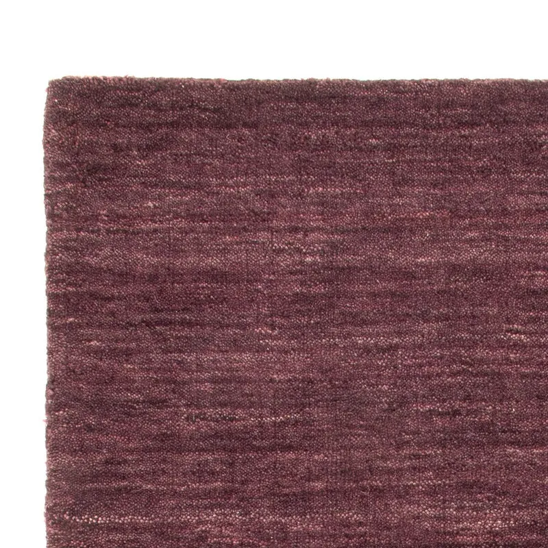 Loribaft Loom Teppich 60x90cm - Wollteppich - lila