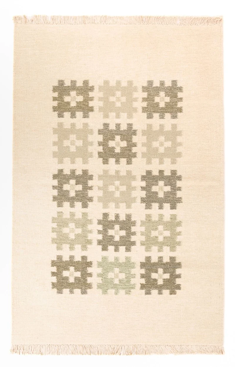Kelim Modern Teppich 120x180cm - beige