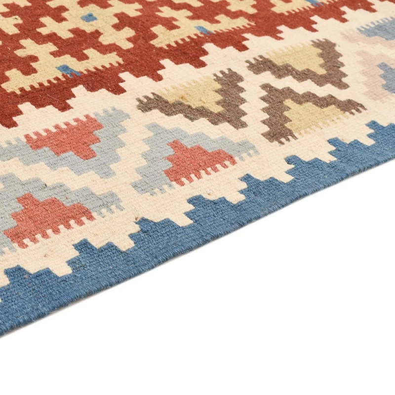 Kelim Fars Teppich 98x147cm - mehrfarbig