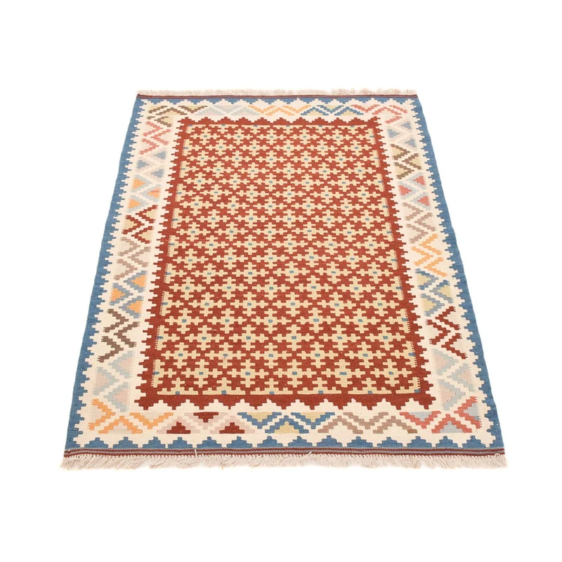 Kelim Fars Teppich 98x147cm - mehrfarbig