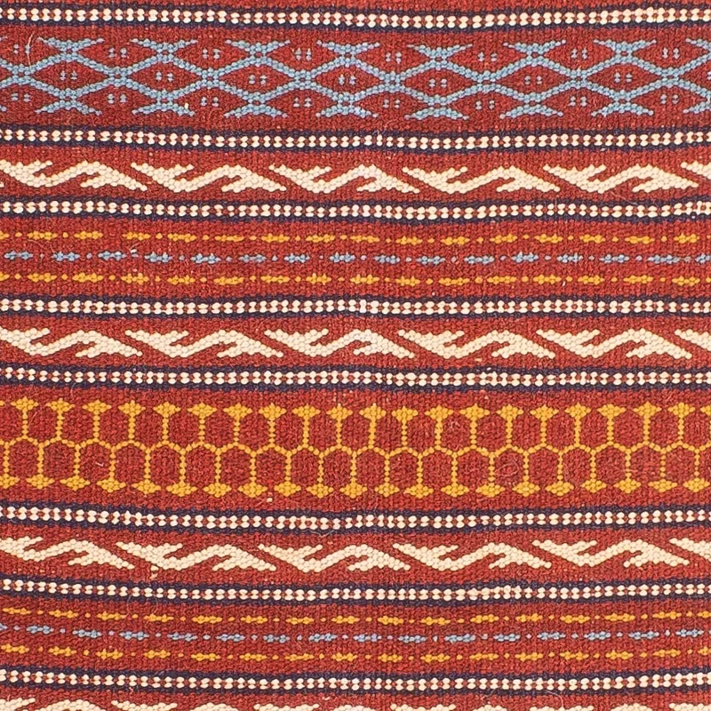 Kelim Teppich - Oriental - 80 x 120 cm - mehrfarbig