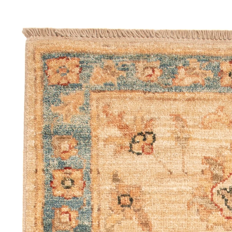 Ziegler Teppich 52x66cm - Orientteppich - beige