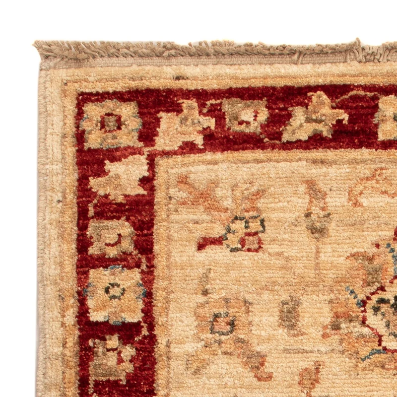 Ziegler Teppich 51x65cm - Orientteppich - beige
