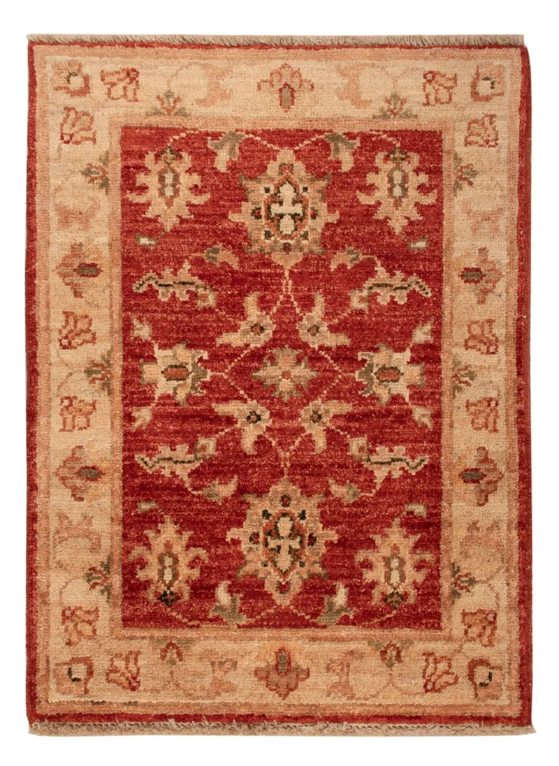 Ziegler Teppich 49x67cm - Orientteppich - rot