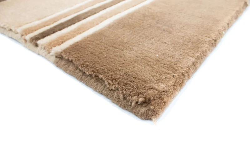 Nepal Teppich 70 x 140 cm - mehrfarbig