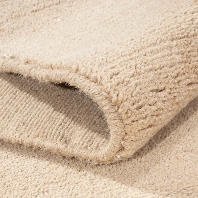 Gabbeh Teppich - Loribaft Softy - 90 x 150 cm - beige