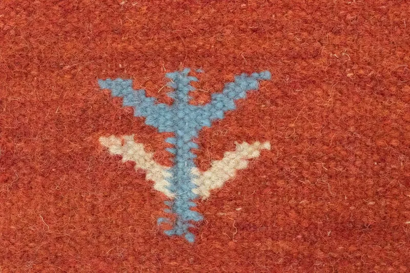 Kelim Modern Teppich 140x200cm - orange