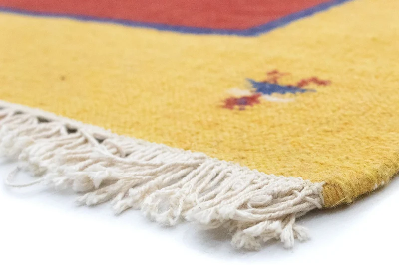 Kelim Modern Teppich 140x200cm - orange