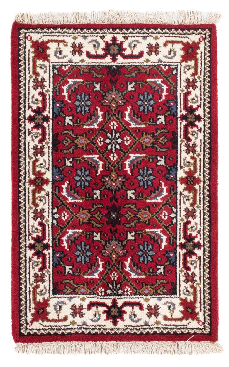 Indo Bidjar Teppich 60x90cm - Orientteppich - rot
