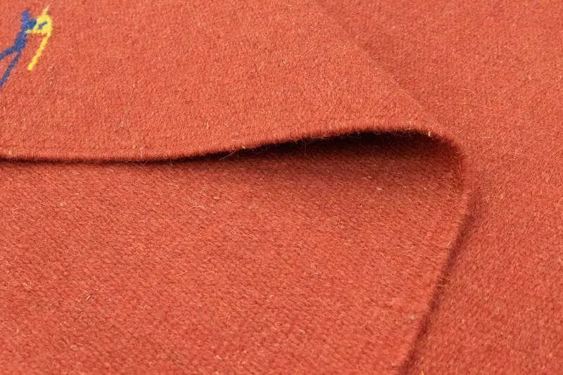 Kelim Modern Teppich 120x180cm - rot