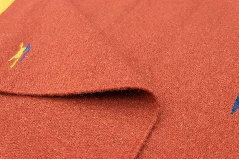 Kelim Modern Teppich 120x180cm - rot