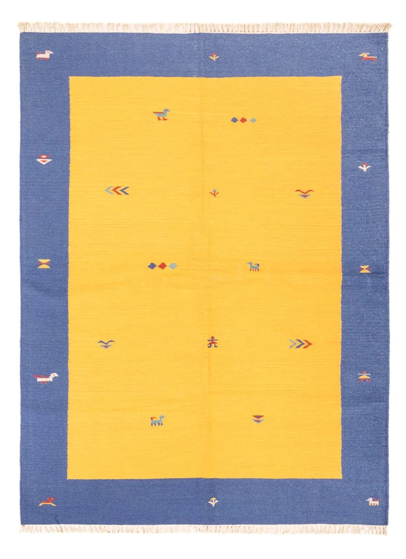 Kelim Modern Teppich 170x240cm - mehrfarbig