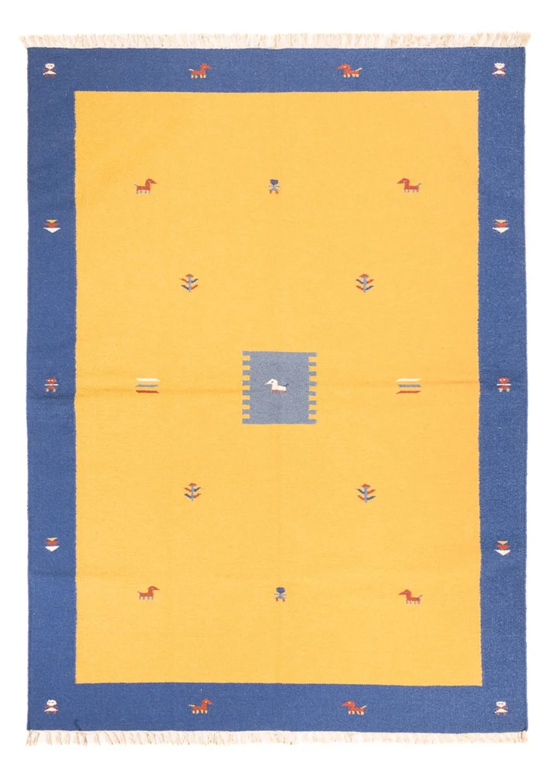 Kelim Modern Teppich 170x240cm - mehrfarbig