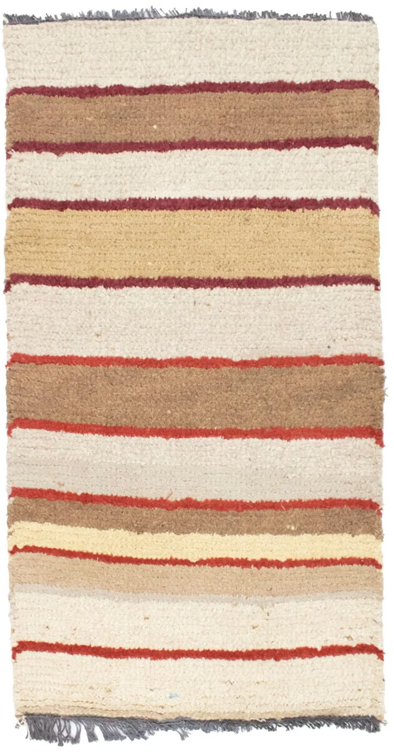Nepal Teppich 70 x 140 cm - mehrfarbig