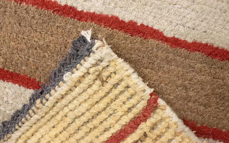 Nepal Teppich 70 x 140 cm - mehrfarbig
