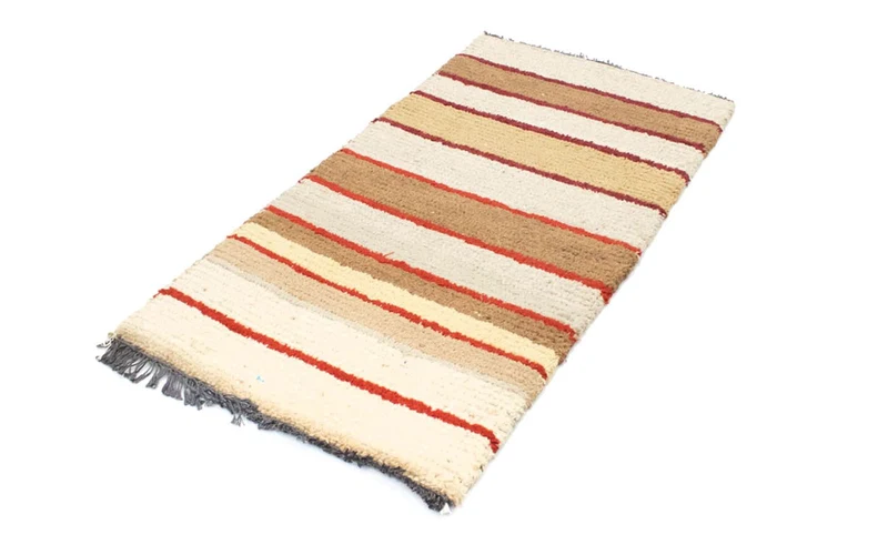 Nepal Teppich 70 x 140 cm - mehrfarbig