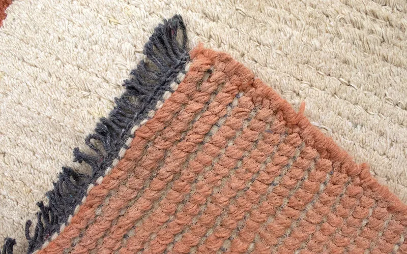 Nepal Teppich 70 x 140 cm - beige