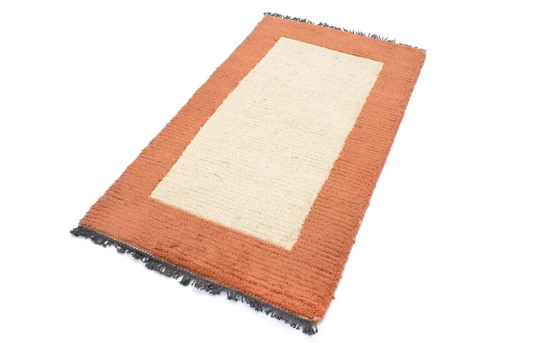 Nepal Teppich 70 x 140 cm - beige