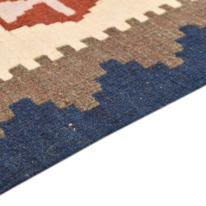 Kelim Fars Teppich 98x150cm - mehrfarbig