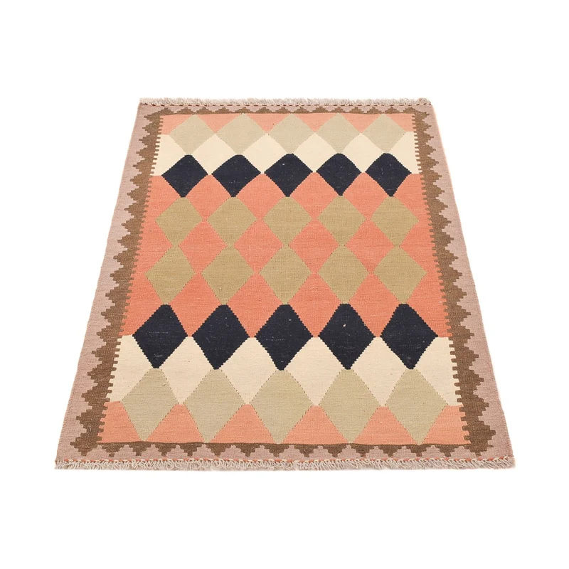 Kelim Fars Teppich 97x147cm - mehrfarbig