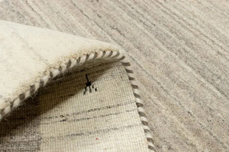 Loribaft Teppich Perser 70x140cm - Wollteppich - beige