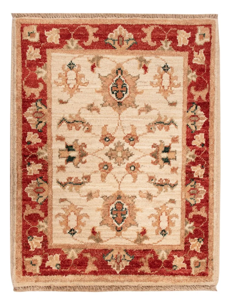 Ziegler Teppich 52x67cm - Orientteppich - beige