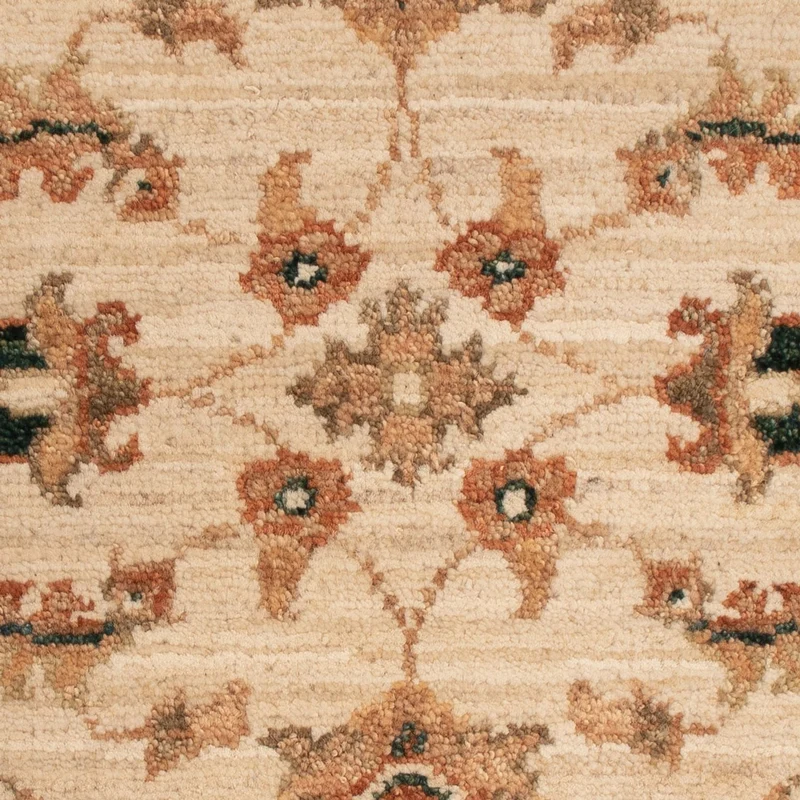 Ziegler Teppich 52x67cm - Orientteppich - beige