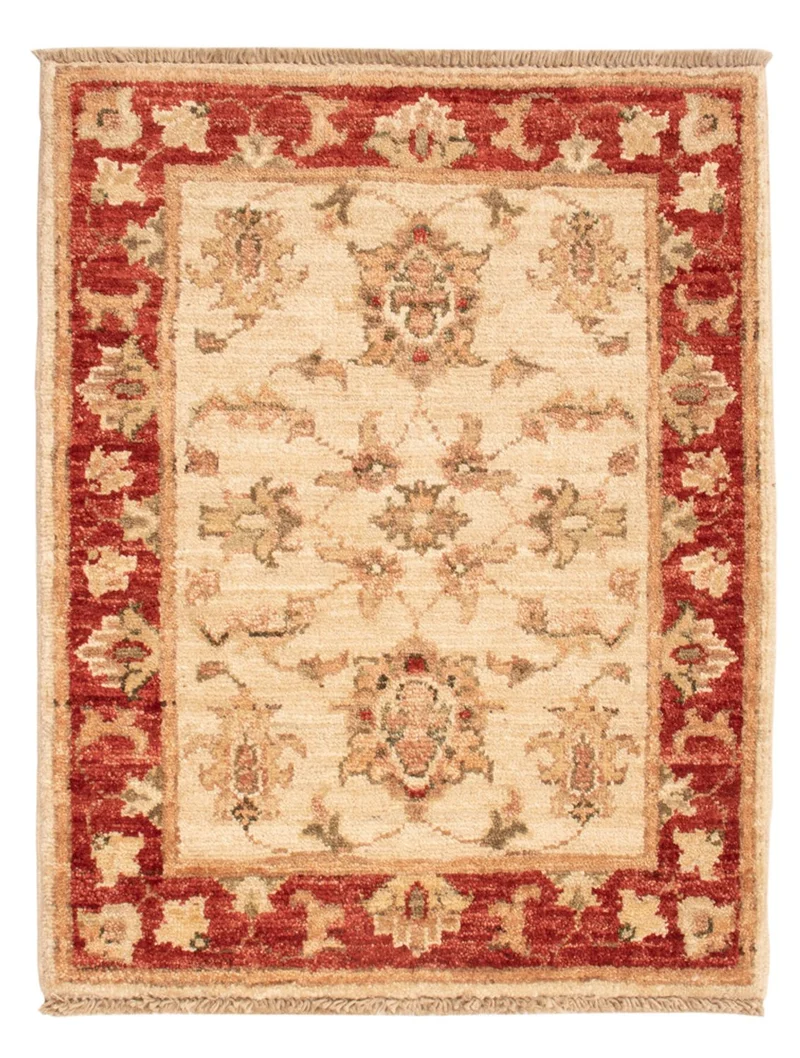 Ziegler Teppich 52x67cm - Orientteppich - beige