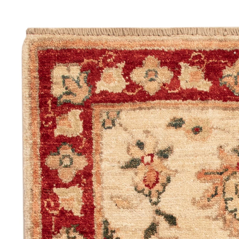 Ziegler Teppich 52x67cm - Orientteppich - beige