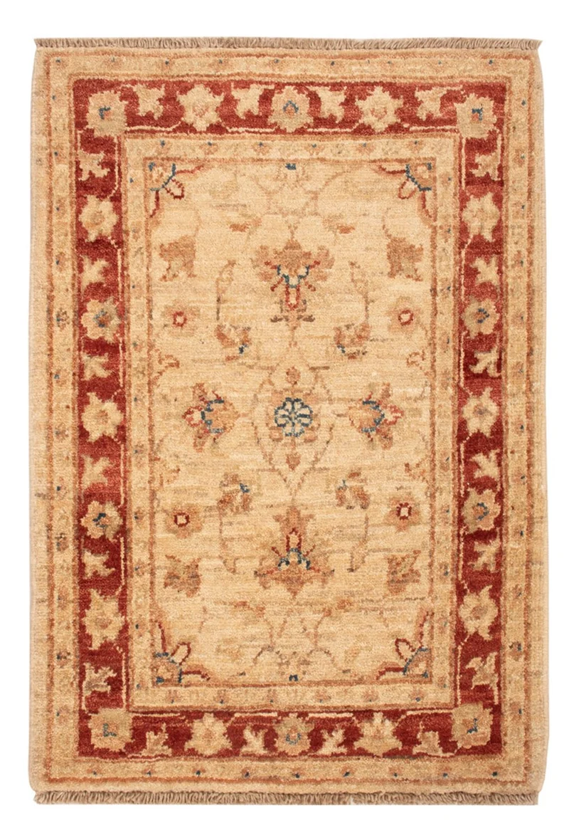 Ziegler Teppich 52x75cm - Orientteppich - beige