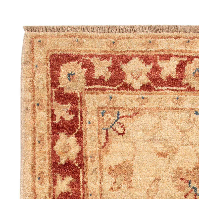 Ziegler Teppich 52x75cm - Orientteppich - beige