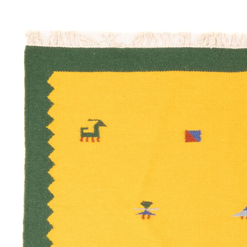 Kelim Modern Teppich 120x180cm - mehrfarbig