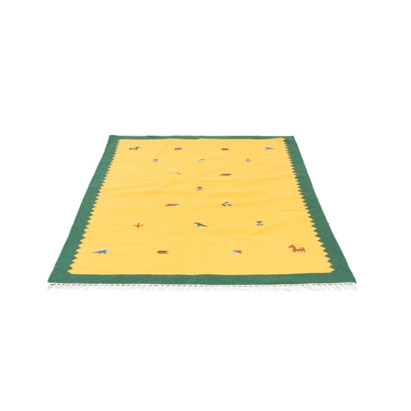 Kelim Modern Teppich 120x180cm - mehrfarbig